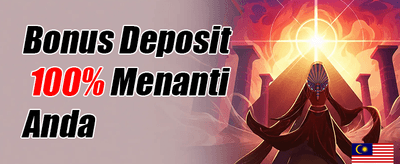 Bonus Selamat Datang 100% promotion image